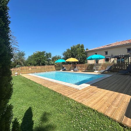 Maison D'Hotes "La Clef Des Champs" Piscine Ortance Sajas Exterior foto